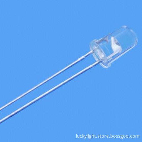 5mm LED, white, round with water clear, 30°, super bright, RoHS compliant